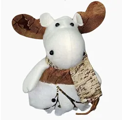 Подвеска рождественская СФЕРА Лось 16*8 см арт.3-1154-2