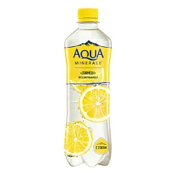 Питьевая вода АКВА МИНЕРАЛЕ лимон 1л