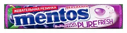 Жевательная резинка МЕНТОС Виноград 15.5г