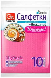 Салфетка для кухни ГРИФОН Большая выгода из вискозы 30*38см 10шт