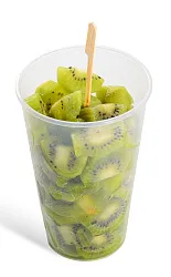 Киви очищенные резаные 250г