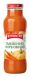 Нектар КУХМАСТЕР тыквенно-морковный ст/б 0.68л