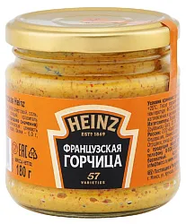 Горчица ХАЙНЦ Французская 180г