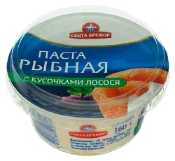 Паста САНТА БРЕМОР Шхуна с лососем 165г