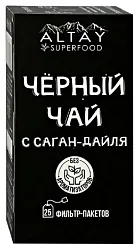 Чай АЛТАЙ СУПЕРФУД с саган-дайля черный 25пак