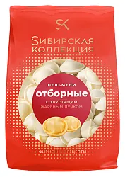 Пельмени СИБИРСКАЯ КОЛЛЕКЦИЯ Отборные с жареным лучком 700г