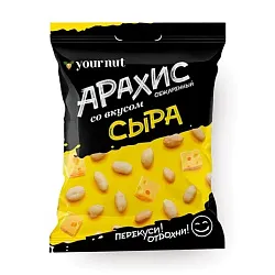 Арахис обжаренный Ю НАТ сыр м/у 80г