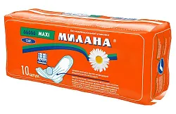 Прокладки МИЛАНА Макси софт 10шт