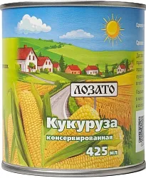 Кукуруза ЛОЗАТО ж/б 425мл