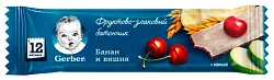 Батончик ГЕРБЕР банан вишня 25г
