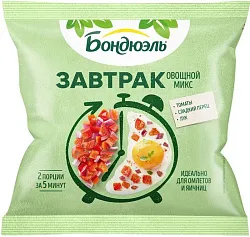 Овощной микс БОНДЮЭЛЬ Завтрак с томатами с/м 200г
