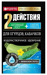 Удобрение БОНА ФОРТЕ для огурцов и кабачков м/у 100г