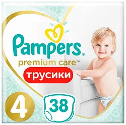 Подгузники-трусики ПАМПЕРС Премиум Кеа 9-15кг 38шт
