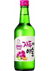 Спиртной напиток СОДЖУ ДЖИНРО со вкусом и ароматом сливы 13% ст/б 0.36л