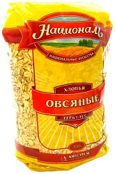 Овсяные хлопья НАЦИОНАЛЬ м/у 450г