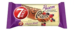 Рулет 7 ДЭЙС Ягодное ассорти 200г