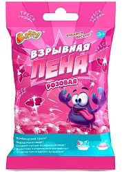 Пена взрывная для ванны БАФФИ розовая 50г