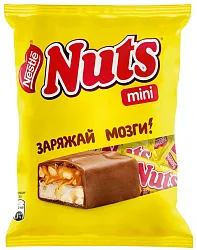 Конфеты НАТС мини фундук и арахис 148г