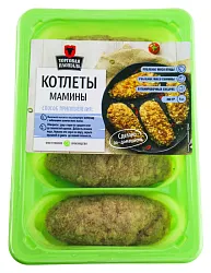 Котлеты ТОРГОВАЯ ПЛОЩАДЬ Мамины охл 360г