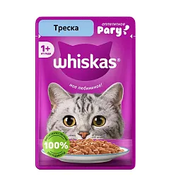 Корм для кошек ВИСКАС Рагу треска 75г