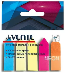 Набор этикеток ДЕВЕНТЕ Неон Стрелки 25л
