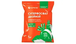 Удобрение минеральное БИОМАСТЕР Суперфосфат двойной 1кг