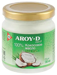 Масло кокосовое АРОЙ-Д Экстра вирджин ст/б 180мл