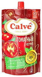 Кетчуп КАЛЬВЕ Томатный д/пак 350г