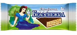 Конфета вафельная БРЯНКОНФИ Белоснежка 28г