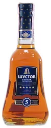 Коньяк ШУСТОВ 5 лет 40% ст/б 0.25л