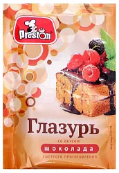 Глазурь ПРЕСТОН шоколадная м/у 50г