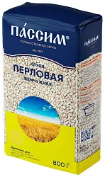 Перловая крупа ПАССИМ Жемчужная м/у 800г