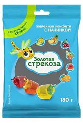 Жевательный мармелад ЗОЛОТАЯ СТРЕКОЗА 180г