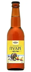 Сидр ВАСИЛЕОСТРОВСКАЯ ПИВОВАРНЯ Пуаре игристый п/сух 4.7% ст/б 0.33л
