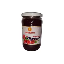 Варенье СОЛНЕЧНЫЙ КРУГ малиновое ст/б 400г