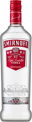 Водка СМИРНОФФ Ред 37.5% ст/б 1л