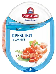 Мясо креветки САНТА БРЕМОР в заливке 180г