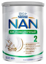 Смесь НЕСТЛЕ НАН 2 кисломолочная бзмж ж/б 400г