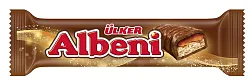 Батончик УЛЬКЕР Альбени с карамелью 40г