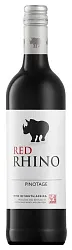 Вино РЕД РИНО Пинотаж красное п/сух 14.5% ст/б 0.75л