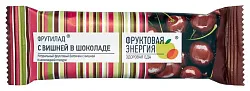 Батончик ФРУТИЛАД Вишня в шоколаде 40г