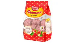 Пряники СЛАДКАЯ СЛОБОДА Домашние с клубничной начинкой 300г