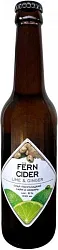 Сидр ФЕРН Яблочный с лаймом и имбирем газированный п/сл 6% ст/б 0.33л