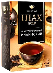 Чай ШАХ Голд гранулированный черный 90г