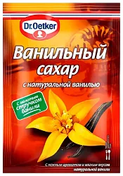 Сахар ДОКТОР ОЕТКЕР с натуральной ванилью 15г