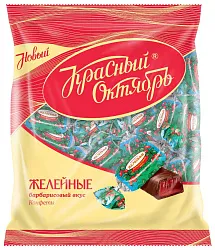 Конфеты КРАСНЫЙ ОКТЯБРЬ Желейные барбарис 250г