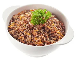 Гречка с овощами