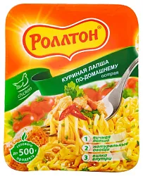 Лапша б/п РОЛЛТОН острая куриная 90г