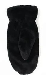 Варежки женские ХОББИ ЛАЙН черные р.7-8 арт.ВЖ 627