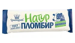 Мороженое ГРОСПИРОН Пломбир натуральный бзмж 450г